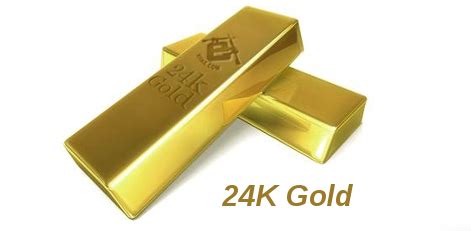 Pure gold is 24 .
